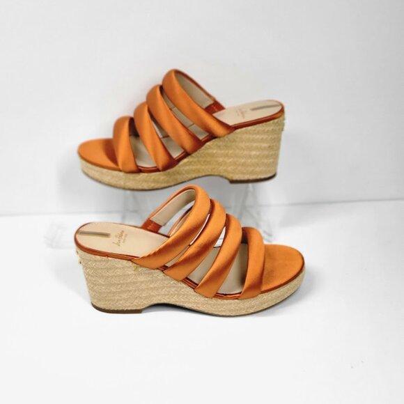 SAM EDELMAN yuki espadrilles wedge sandals Sz 7.5 NEW - Picture 3 of 9